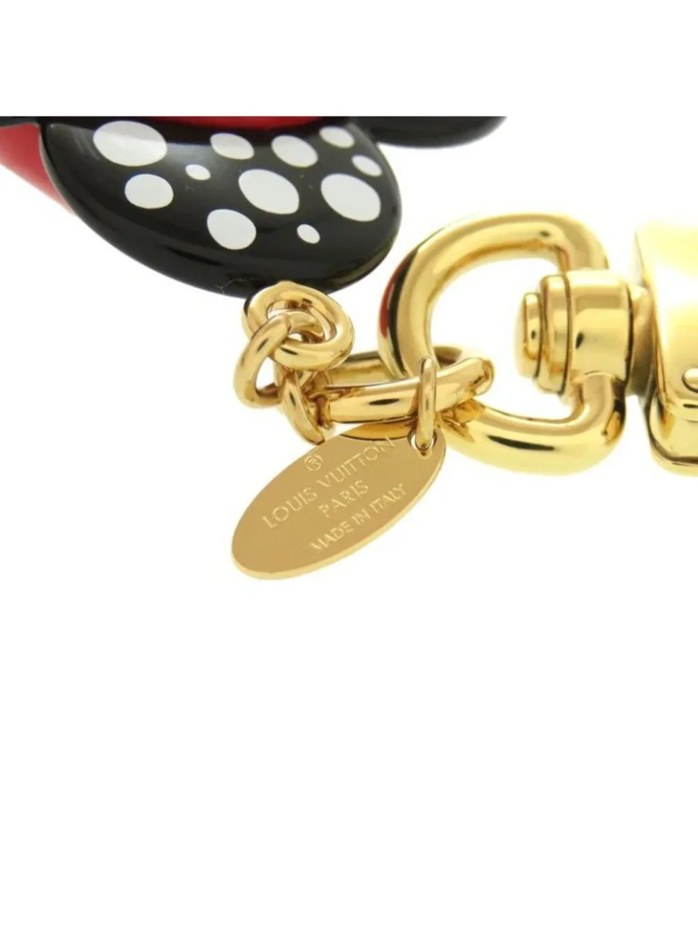 Louis Vuitton YK Porte Cles Vivienne Infinity Dot Yayoi Kusama Key